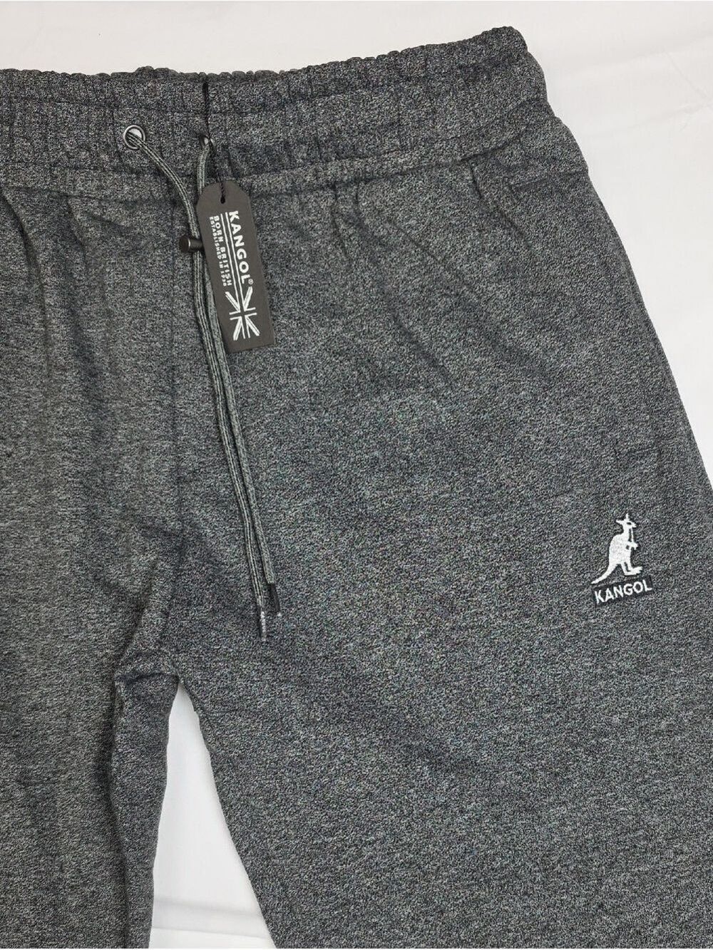 Kangol Dark Gray Jogger Sweatpants Large - Picture 2 of 9